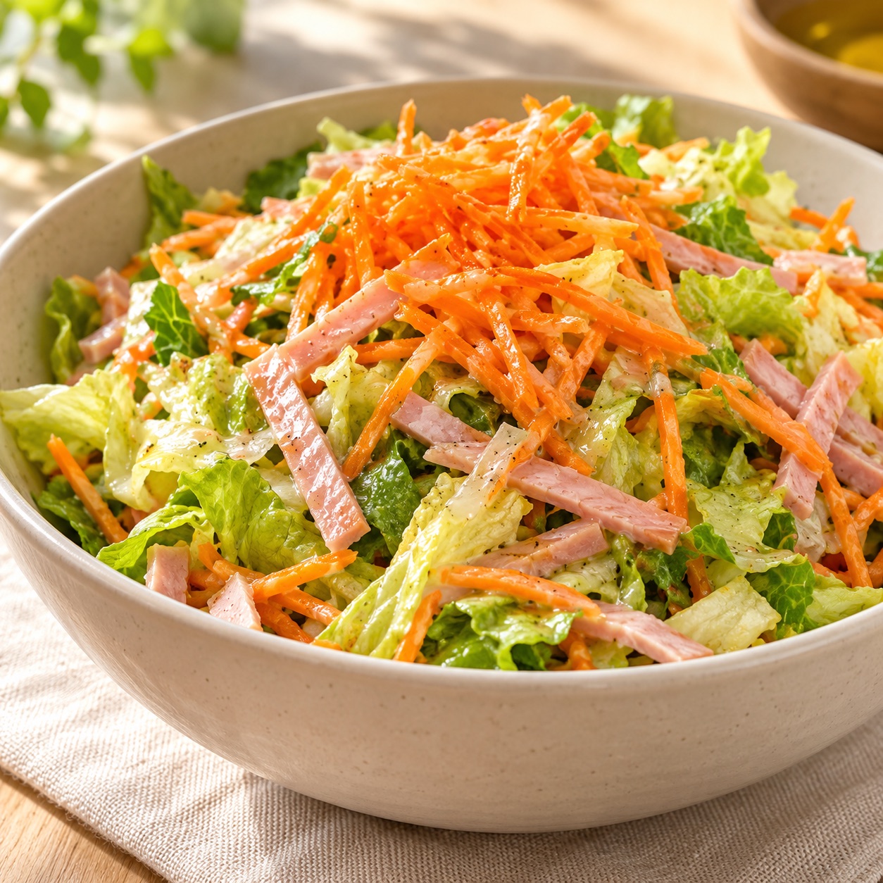 Ensalada china agridulce